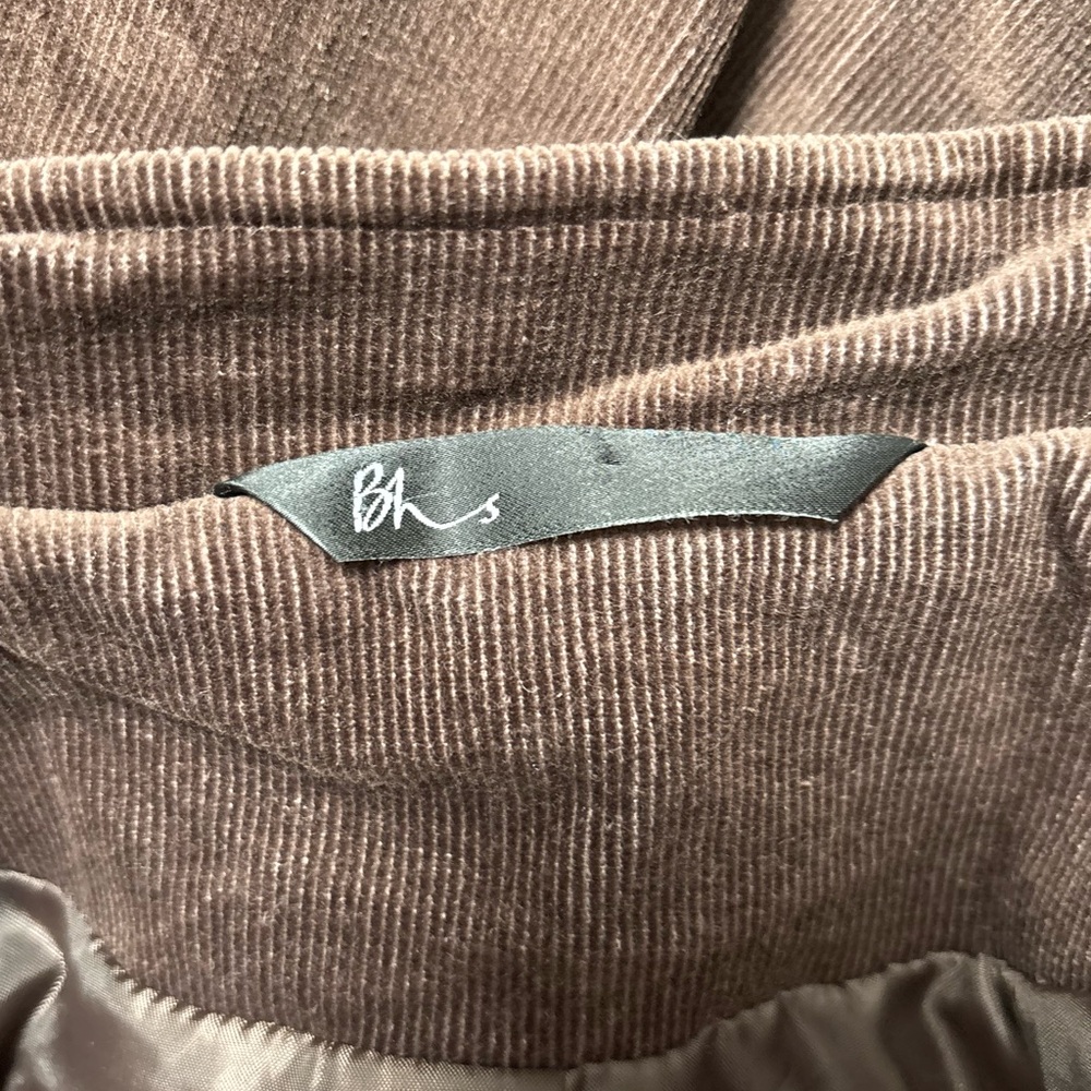 Brown Corduroy Women's Jacket - Picture 4 of 4